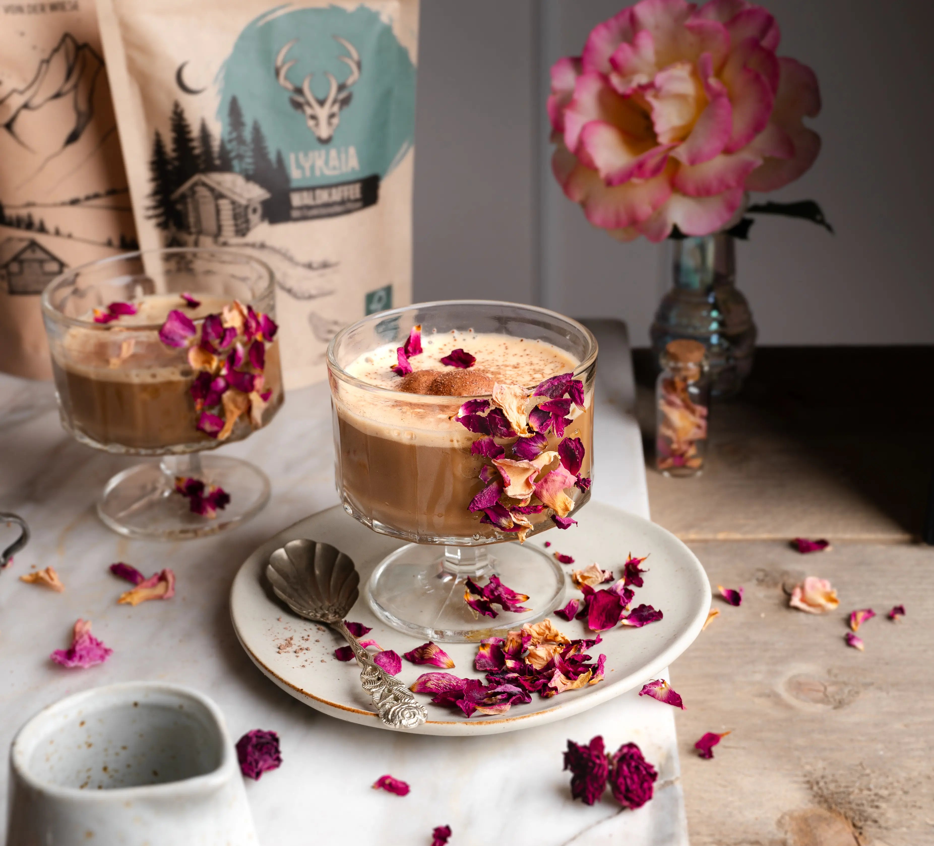 Protein Mushroom Eiskaffee