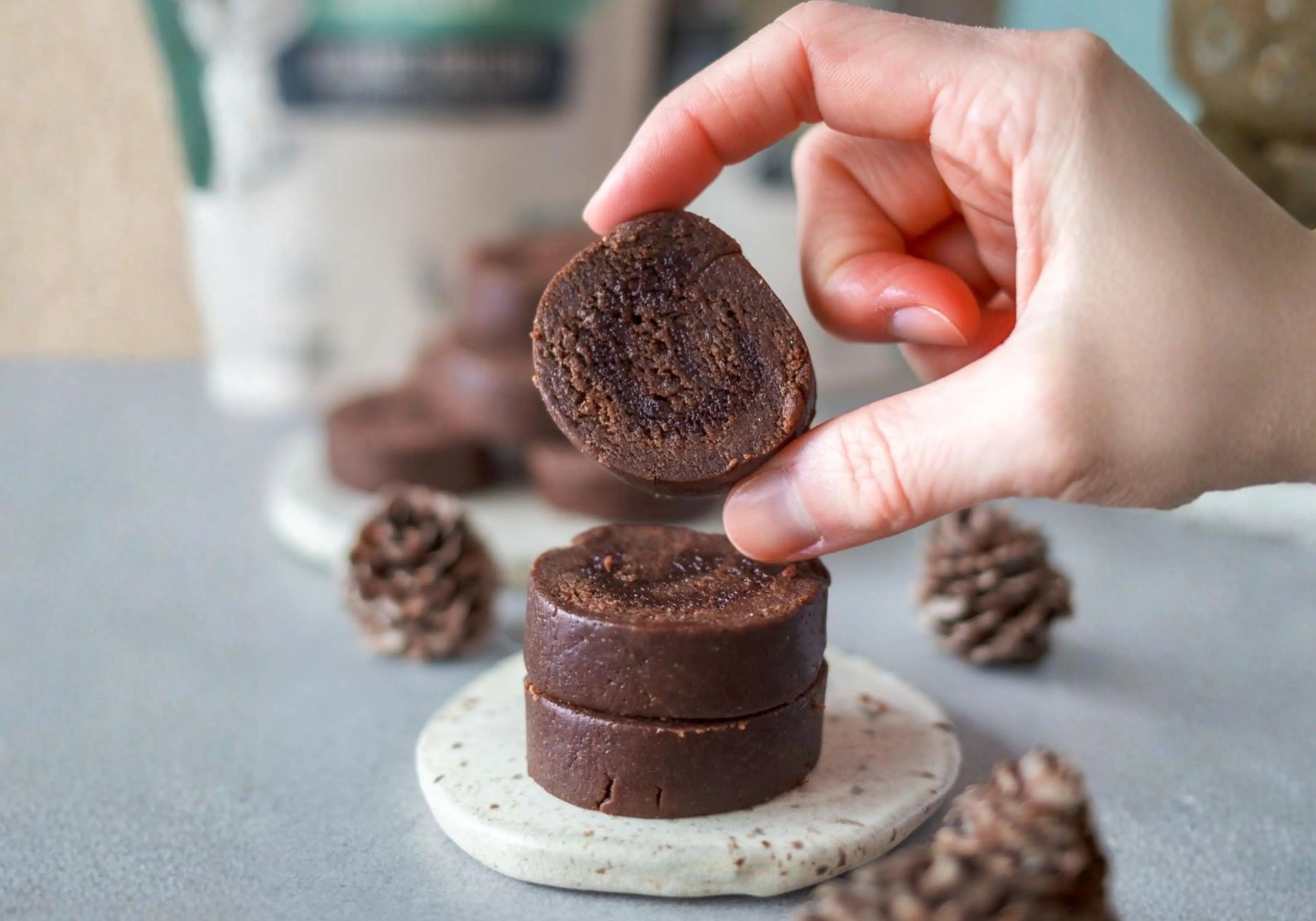 Schoko Nougat Schnecken