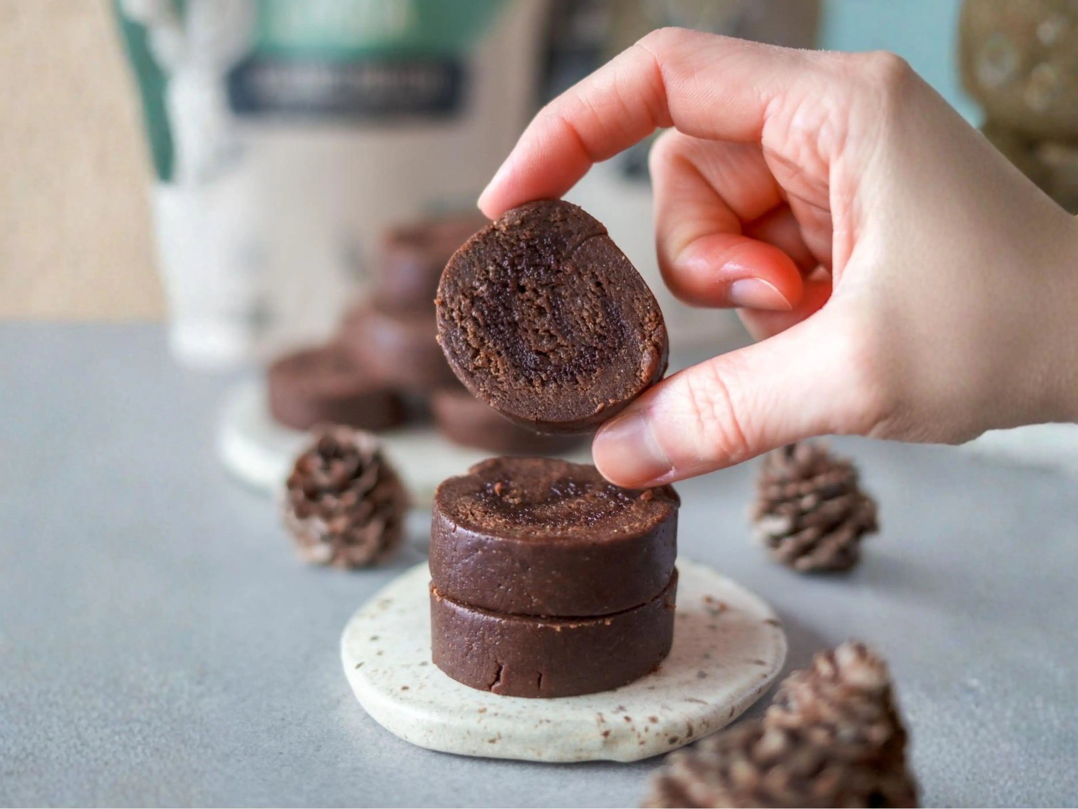 Schoko Nougat Schnecken