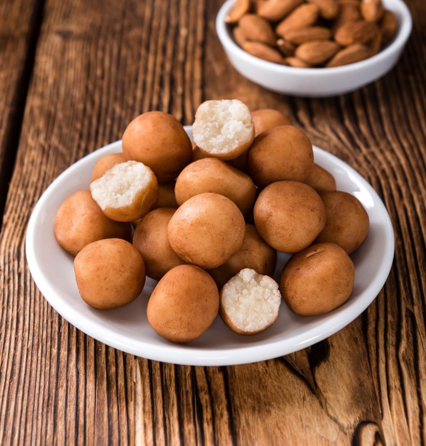 Protein Marzipan Kartoffeln