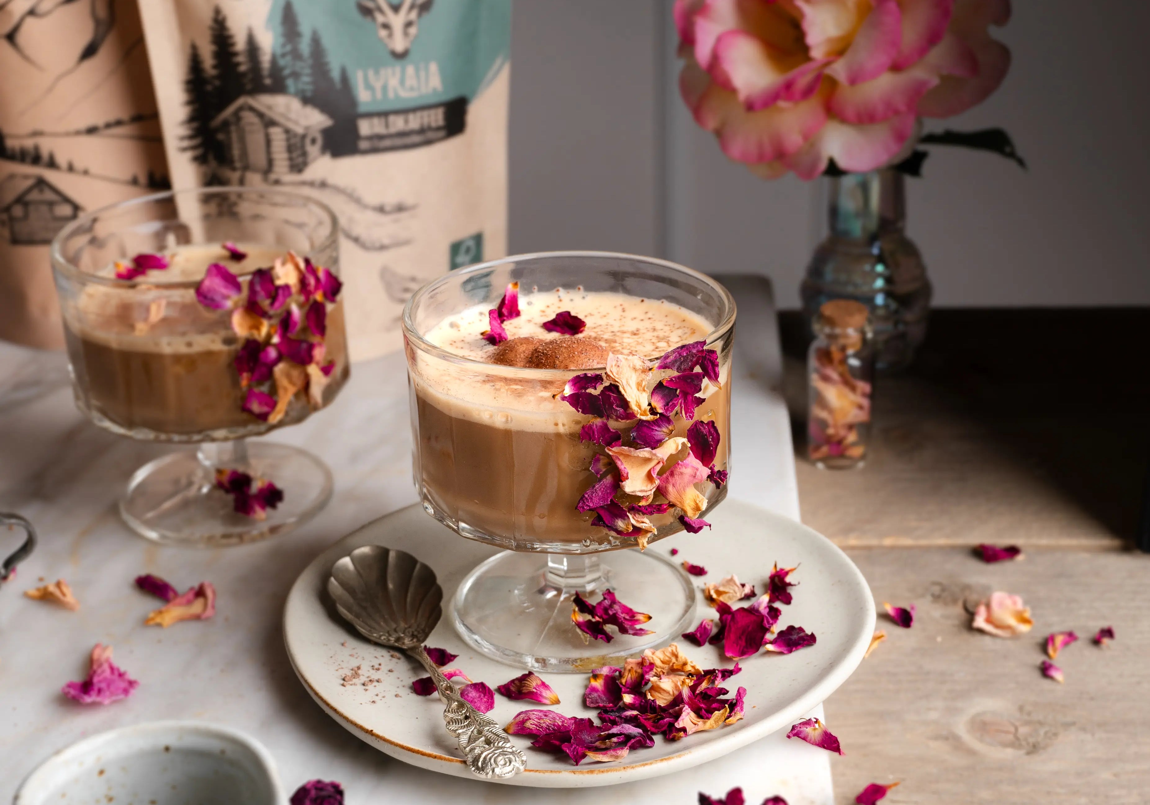 Protein Mushroom Eiskaffee
