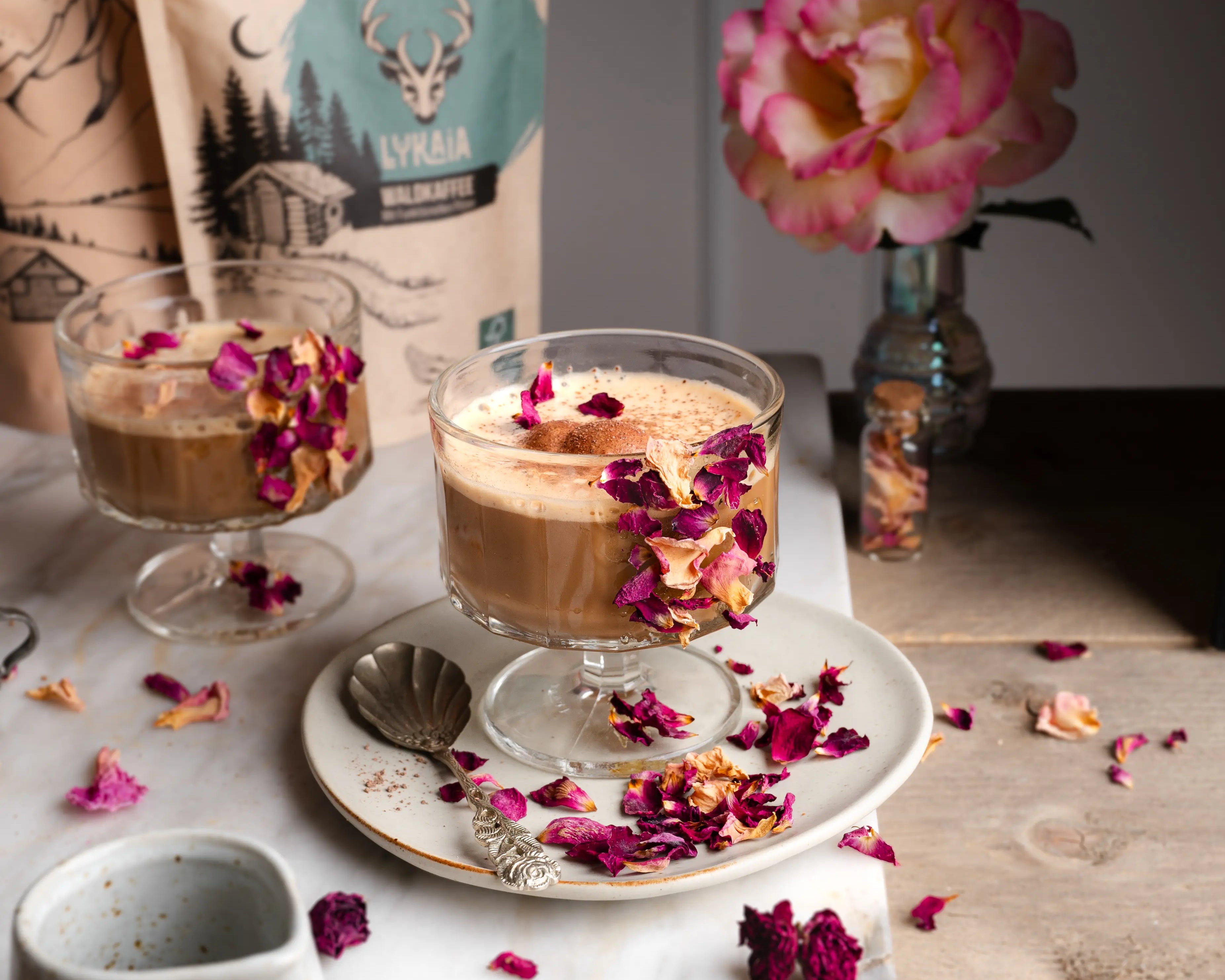 Protein Mushroom Eiskaffee
