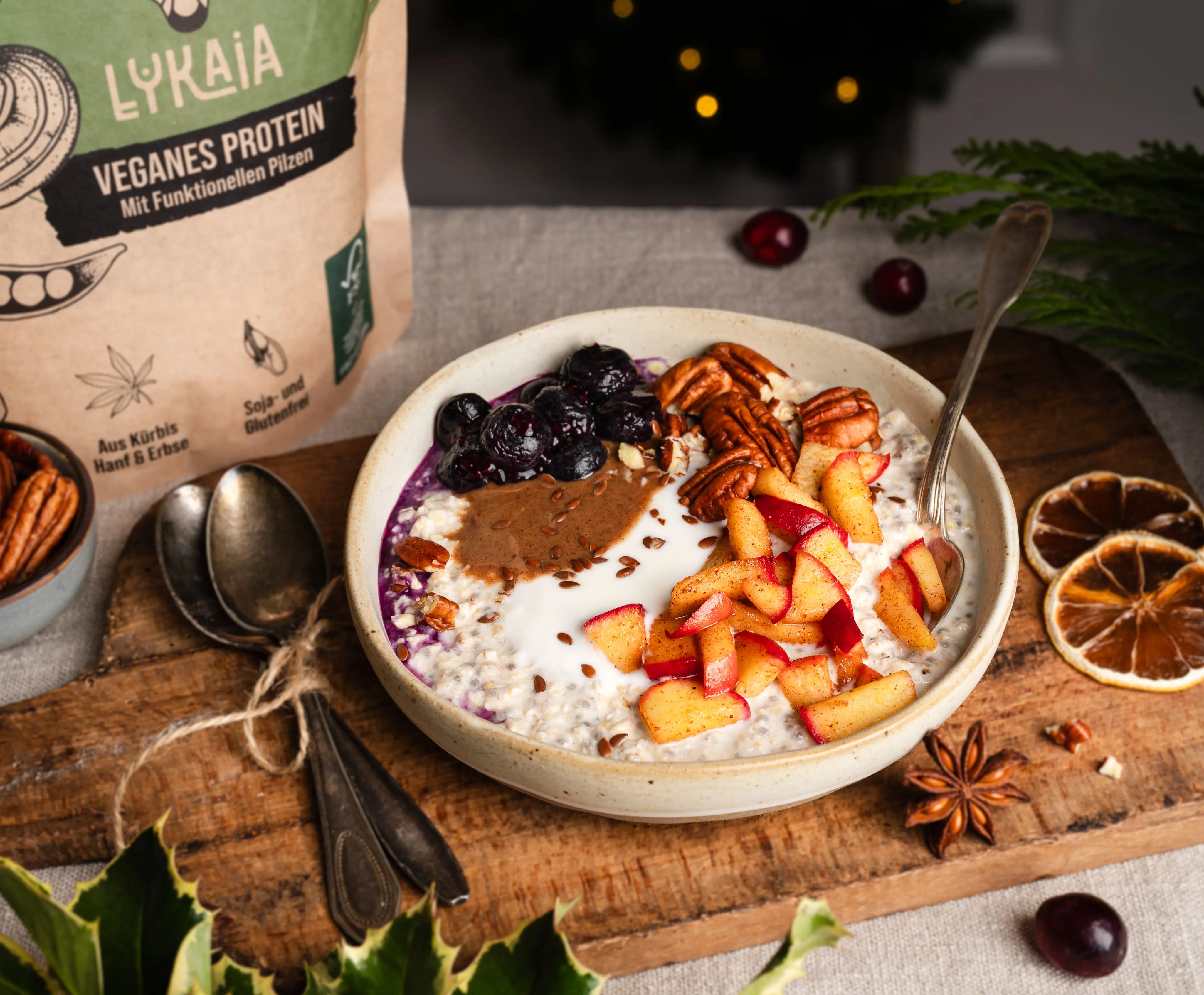 Bratapfel Porridge