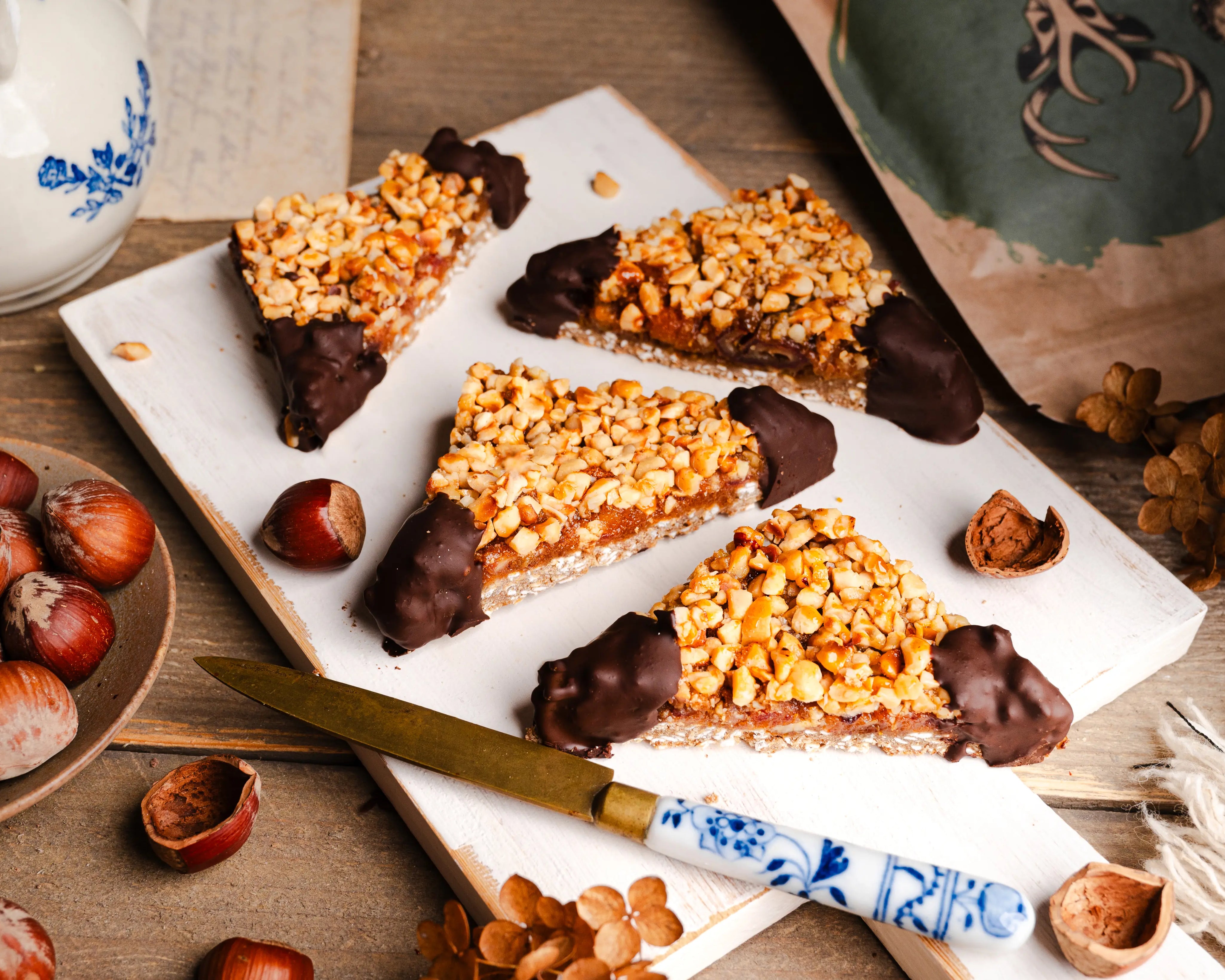 Glutenfreie Nussecken