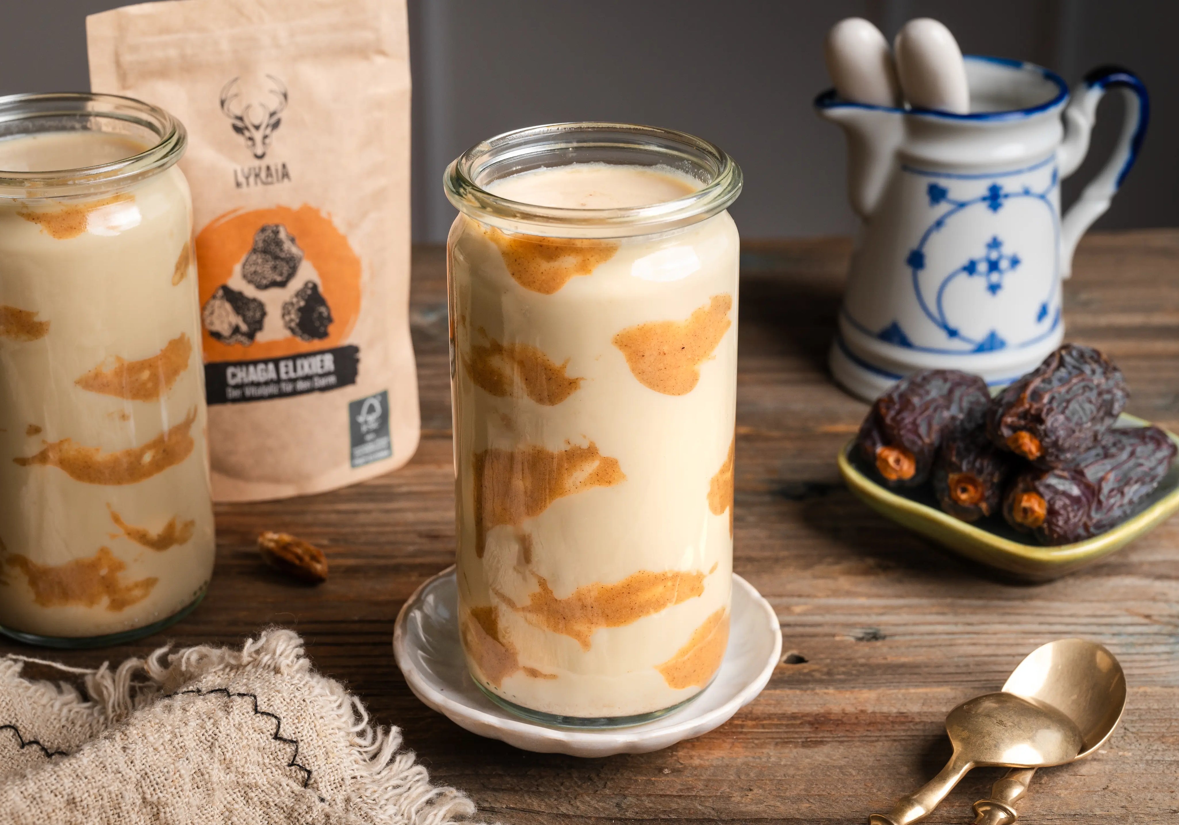 Karamell Chaga Latte