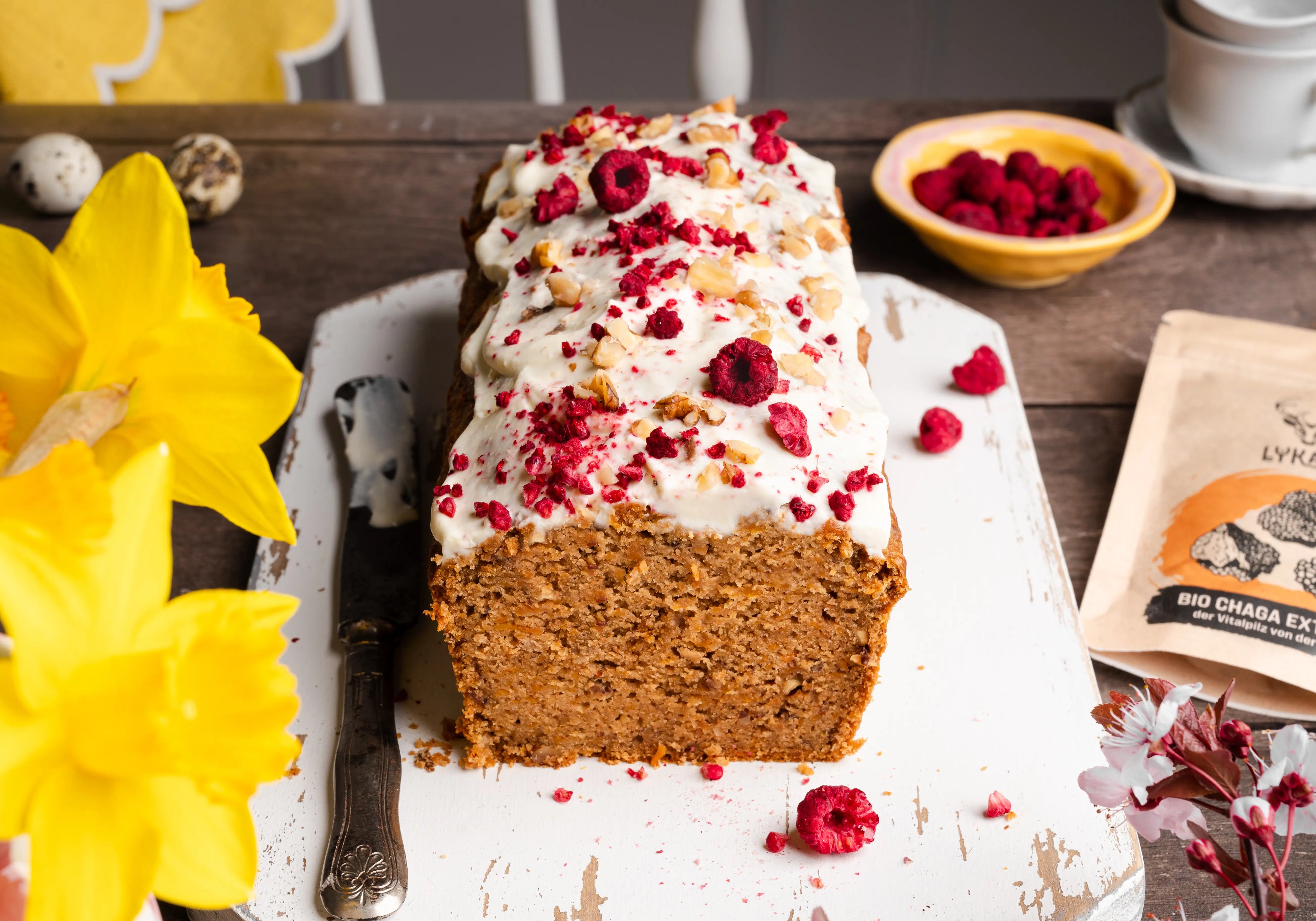 Chaga Karotten Kuchen