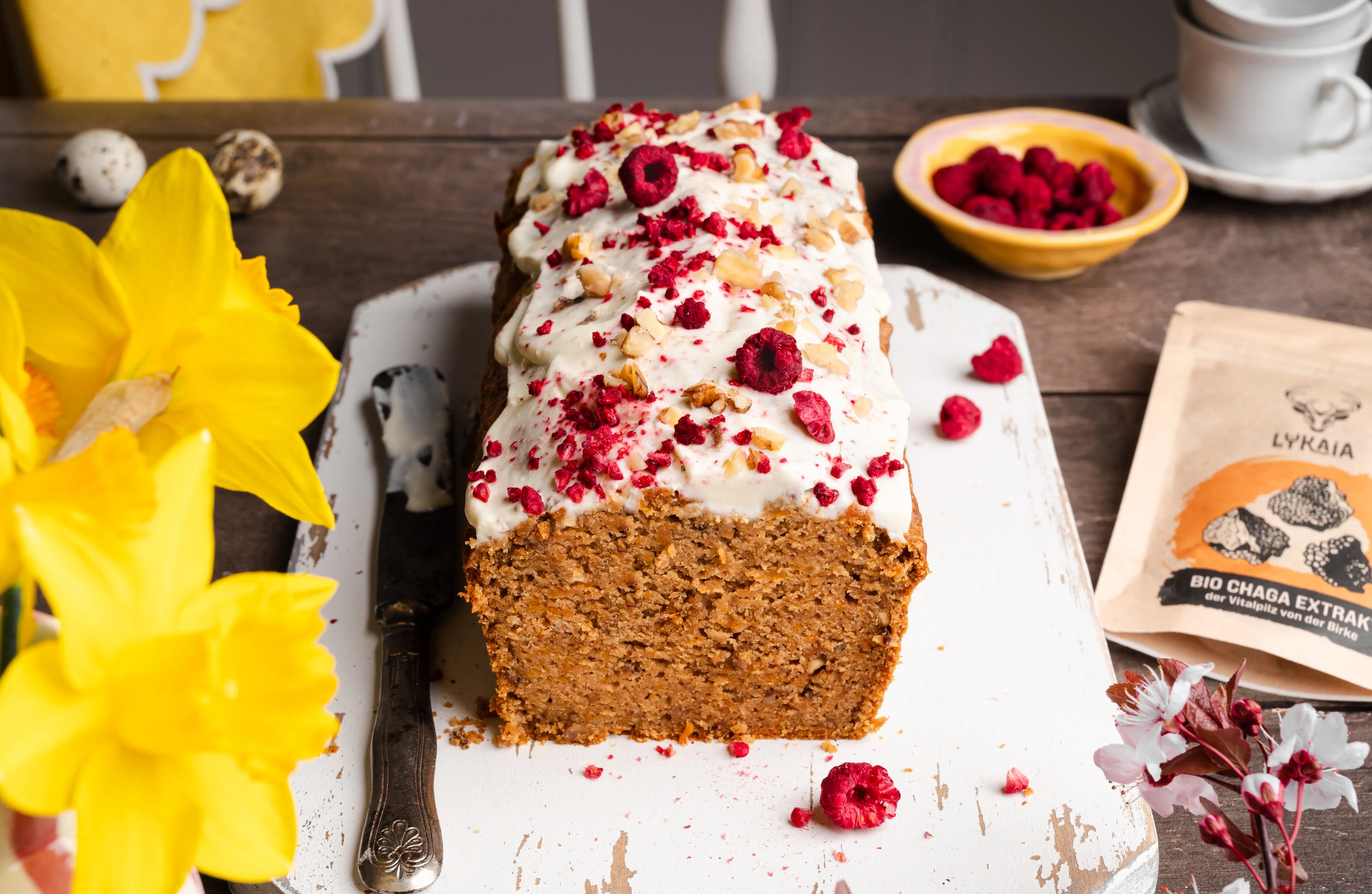 Chaga Karotten Kuchen