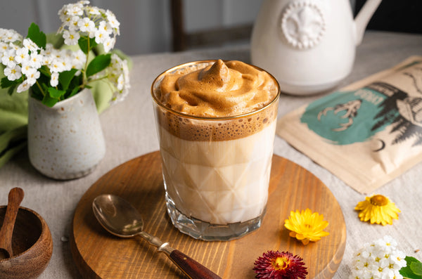 Dalgona Mushroom Kaffee