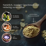 Vegan protein with functional mushrooms