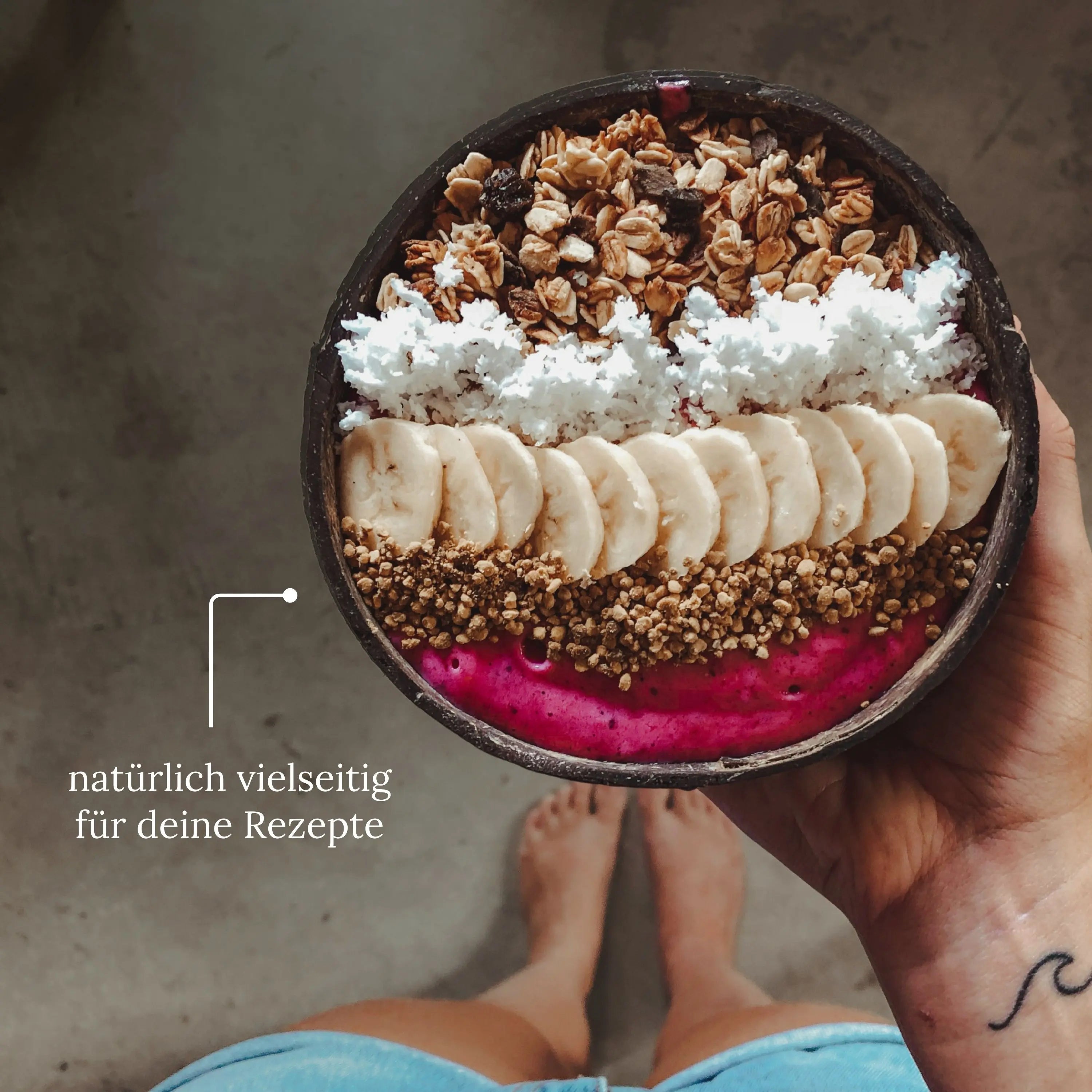 Vegan protein with functional mushrooms