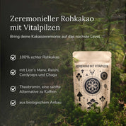 Rohkakao mit Vitalpilzen