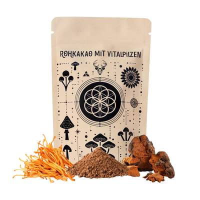 Rohkakao mit Vitalpilzen