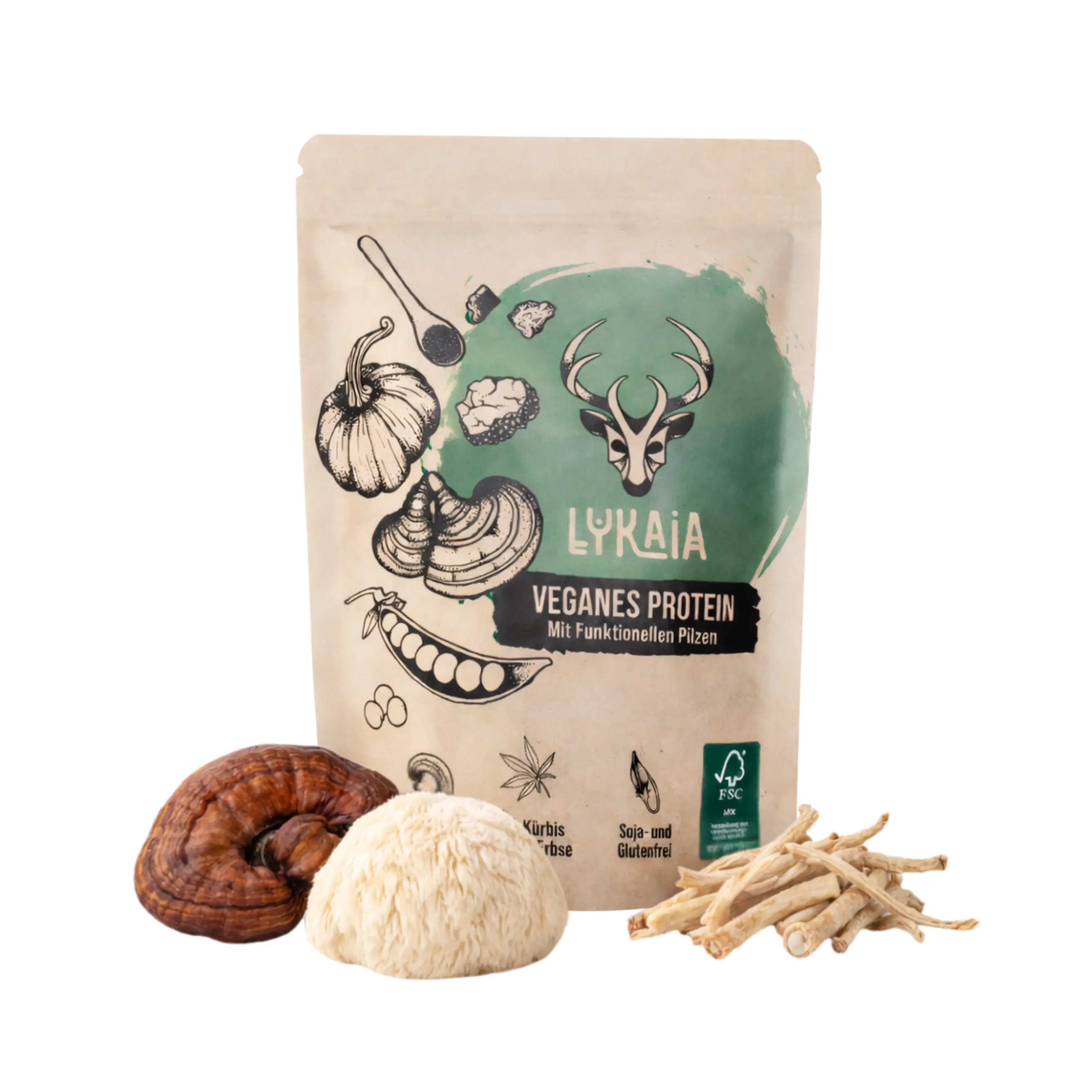 Veganes Mushroom Protein