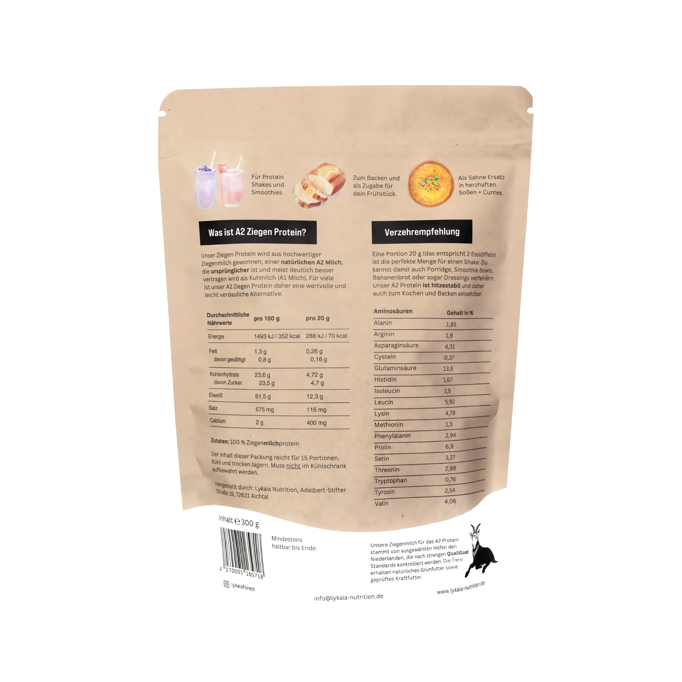 A2 Ziegen Protein