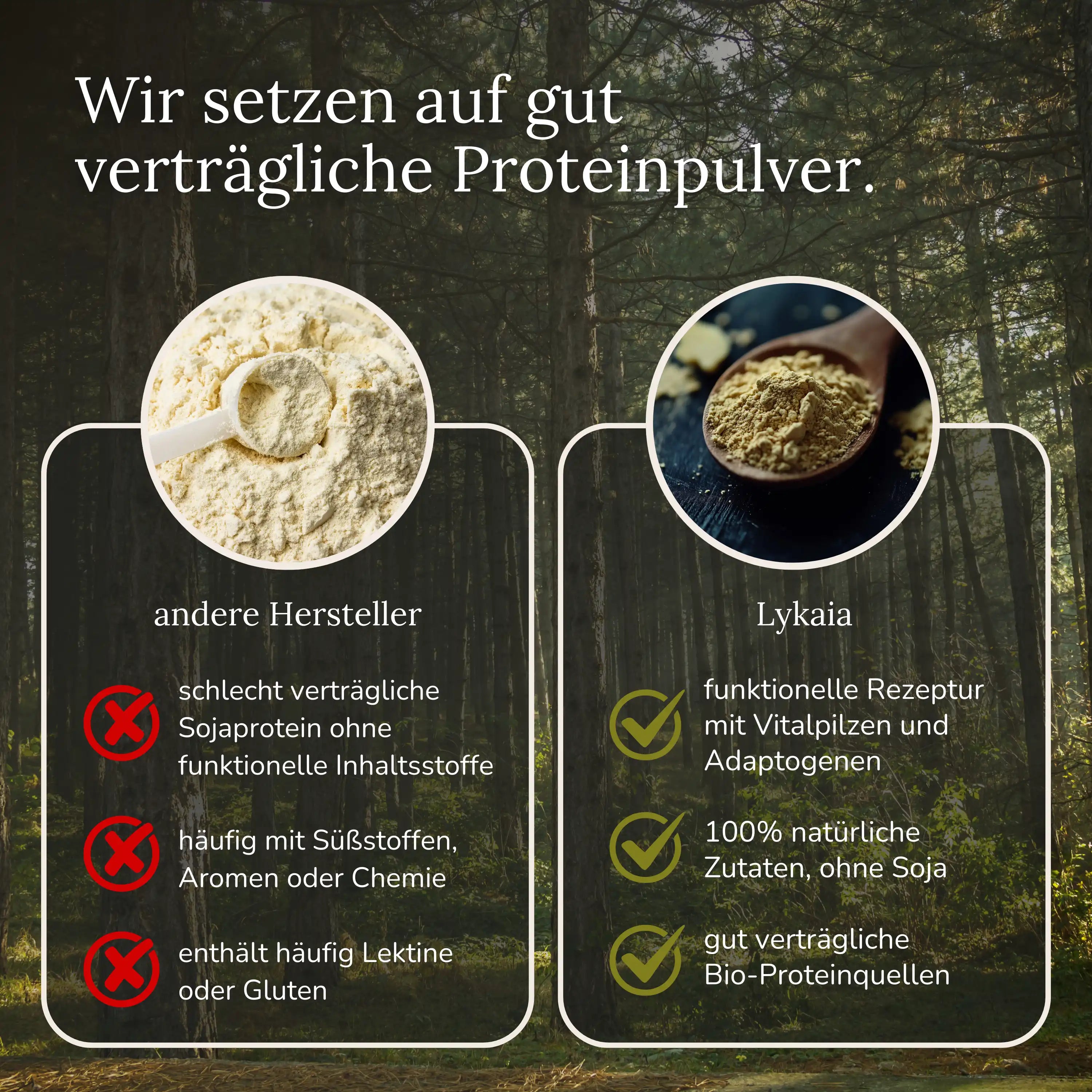 Veganes Mushroom Protein