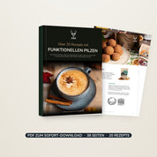 Lykaia eBook 20 Rezepte mit funktionellen Pilzen als PDF, 38 Seiten