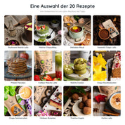 Auswahl der Rezepte im Lykaia Pilz eBook